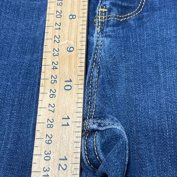 Wrangler Womens High Rise True Straight Leg Denim Jeans Size 14X32 - Picture 8 of 9